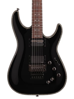 Schecter Hellraiser C1 FR Sustainiac Electric Guitar Black Cherry